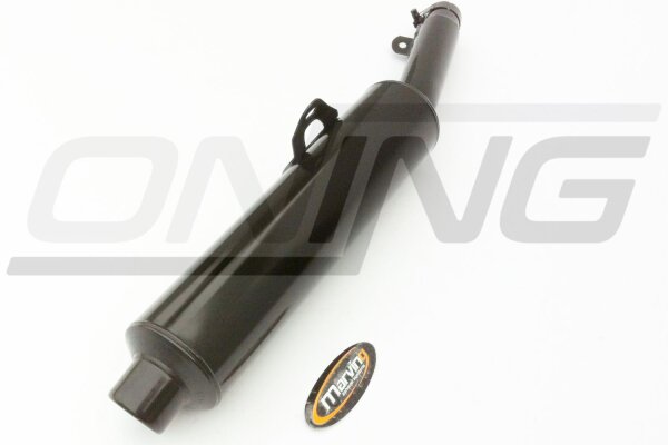 MARVING Auspuff "Master" schwarz lackiert für HONDA CBR 600 F Bj. 87-90 PC19