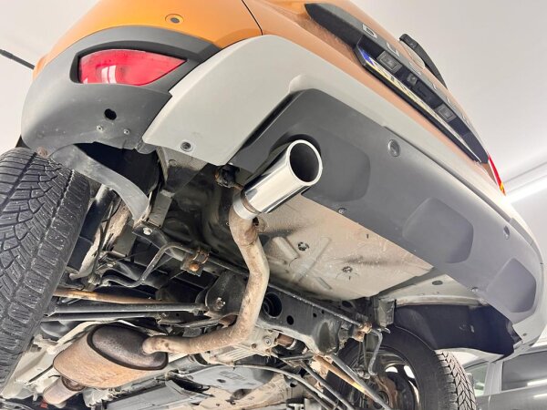 FOX Endrohr passend auf den originalen Endschalldämpfer Innenmaß 60mm - 1x90 Typ 16 passend für Dacia Duster 4x4 - 1,3l