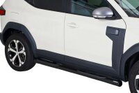 Schwellerrohre mit Tritt SCHWARZ für DACIA Duster 3...