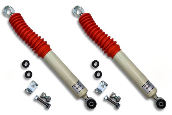 Trailmaster Dämpferumrüstungssatz für Landrover Defender 90 / 110 / 130 HA Stoßdämpfer +50mm