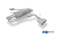 FOX Endschalldämpfer Sidepipe, Ausgang rechts und links am Fahrzeug - 2x115x85 Typ 38 rechts/links passend für Ford Ranger ab 09/2016 4x4 - Doppelkabine