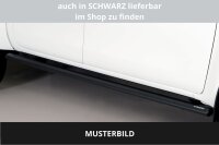 Schwellerrohre oval ohne Tritt für FORD Transit Courier / Tourneo ab Bj. 2024- Edelstahl mit TÜV
