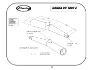 MARVING Auspuff paar "Master" für Honda VF 1000 F F2 SC15 Bol DOr Interceptor