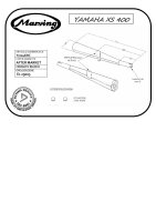 MARVING Auspuff paar "Master" verchromt für Yamaha XS 400 2A2 4G5