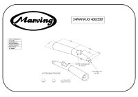 MARVING Auspuff paar "Master" verchromt für Yamaha XJ 400 (Bj. 1980-1985) XJ 550 (Bj. 1981-1984) 4V8 4V7