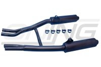 MARVING Auspuff "Master" schwarz lackiert +...