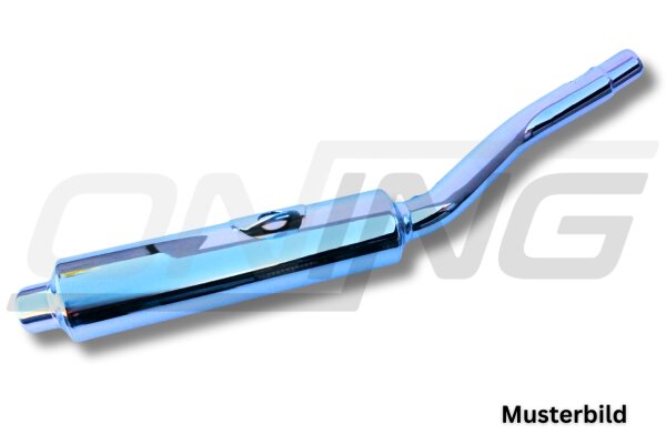 MARVING Auspuff Master verchromt für YAMAHA YZF 750 R 93-95 4HN