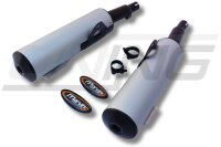 MARVING Auspuff Paar "Master" schwarz +...