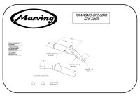 MARVING Auspuff Paar "Master" schwarz + Alu...
