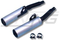 MARVING Auspuff Paar "Master" schwarz +...