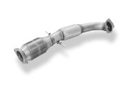 FOX Downpipe mit 200-Zellen HJS-Kat passend für Opel...