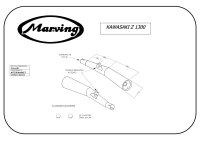 MARVING Auspuff paar "Master" verchromt...