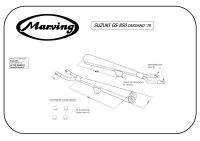 MARVING Auspuff paar "Master" verchromt für Suzuki GSX 750 E / 1100 E ES (1979-)