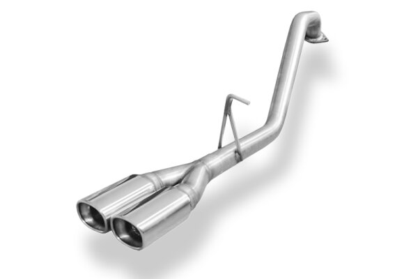 FOX Endrohrsystem - 2x93x79 Typ 71 passend für Toyota Hilux III KUN25 - Double Cap - Double Cap