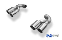 FOX Endrohrpaar zum Anstecken - 2x90 Typ 16 rechts/links...
