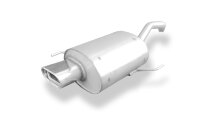 FOX Endschalldämpfer - 135x80 Typ 53 passend...