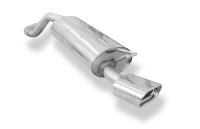 FOX Endschalldämpfer Ø63,5mm - 135x80 Typ 53 passend für Audi A3 Typ 8L