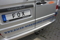 FOX Endschalldämpfer - 2x115x85 Typ 32 passend...