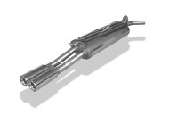 FOX Endschalldämpfer  - 2x76 Typ 13 passend für...