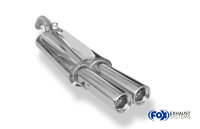 FOX Endschalldämpfer  - 2x76 Typ 13 passend für...
