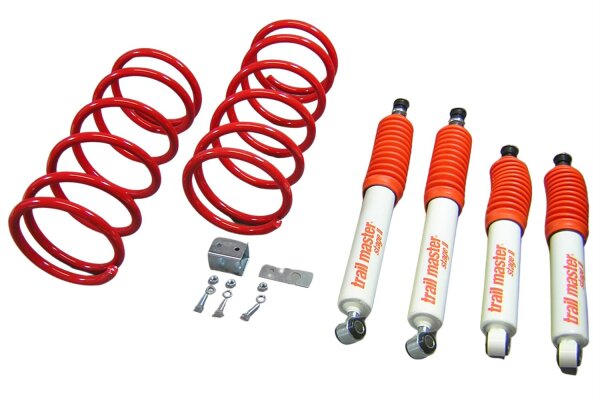 Trailmaster Fahrwerk Höherlegung für Mitsubishi Pajero L14_G +30/50mm kurz