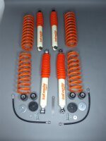 Trailmaster Fahrwerk Höherlegung für Suzuki Jimny GJ / HJ +50mm Sport +Exzenterbuchsen