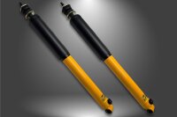 SPAX Stoßdämpfer härteverstellbar PSX für Ford Escort I 1974-1975 HINTEN HA