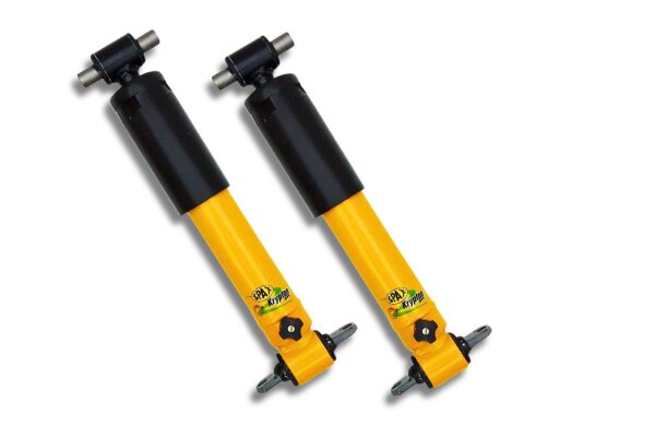 SPAX Stoßdämpfer härteverstellbar PSX für Ford Granada Mk. II VORNE VA gekürzt 40mm