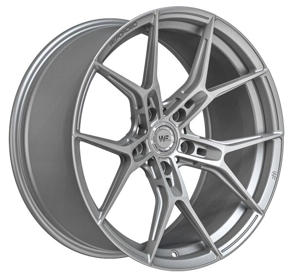 Wheelforce RACE.ONE 11,0x19 5/120 ET39 Frozen Silver Alufelge (Einzelfelge)