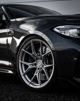 Wheelforce RACE.ONE 11,0x19 5/120 ET39 Frozen Silver Alufelge (Einzelfelge)