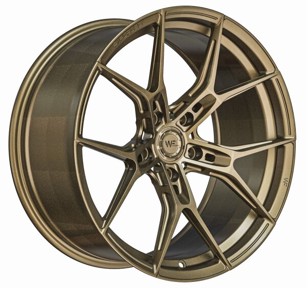 Wheelforce RACE.ONE 10,5x19 5/120 ET39 Satin Bronze Alufelge (Einzelfelge)
