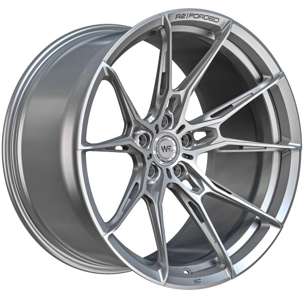 Wheelforce RACE.TWO 10,5x20 5/112 ET14 Frozen Silver Alufelge (Einzelfelge)