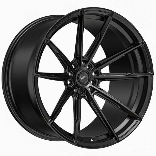 Wheelforce RACE.THREE 10,5x20 5/112 ET12 Deep Black Alufelge (Einzelfelge)