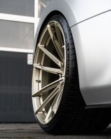 Wheelforce RACE.THREE 11,5x21 5/112 ET17 Light Gold Alufelge (Einzelfelge)