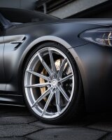 Wheelforce RACE.THREE 9,0x19 5/112 ET44 Frozen Silver Alufelge (Einzelfelge)