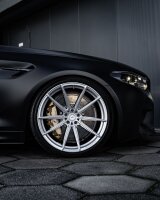 Wheelforce RACE.THREE 9,0x19 5/112 ET44 Frozen Silver Alufelge (Einzelfelge)