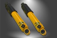 SPAX Stoßdämpfer härteverstellbar PSX für Rover Mini 1300 VORNE VA gekürzt 25mm