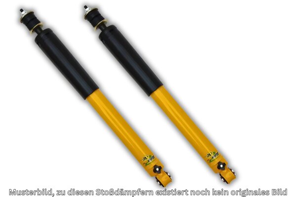 SPAX Stoßdämpfer härteverstellbar PSX für Opel Ascona A HINTEN HA gekürzt 40mm