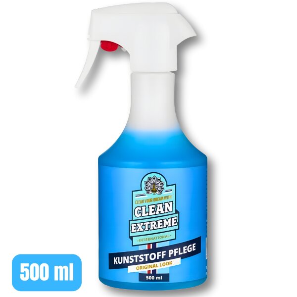 CLEANEXTREME Kunststoff-Pflege (außen) - 500 ml Reifenpflege Gummipflege