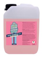 CLEANEXTREME Autoshampoo 4-in-1: Shampoo-Insekten-Felgen-Öl - 2,3 Liter
