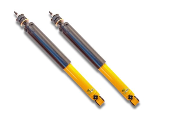 SPAX Stoßdämpfer härteverstellbar PSX für Vauxhall Belmont HINTEN HA gekürzt 60mm