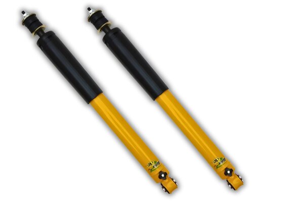 SPAX Stoßdämpfer härteverstellbar PSX für Opel Commodore B HINTEN HA gekürzt 80mm