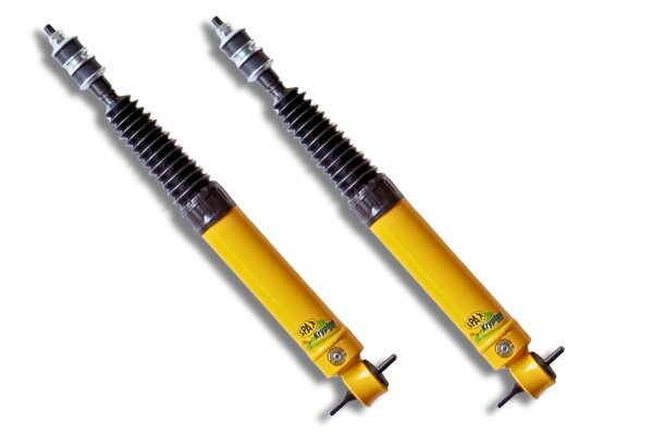 SPAX Stoßdämpfer härteverstellbar PSX für Opel Kapitän P VORNE VA gekürzt 30mm