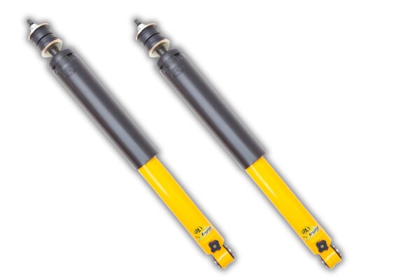 SPAX Stoßdämpfer härteverstellbar PSX für Opel Manta A HINTEN HA gekürzt 60mm