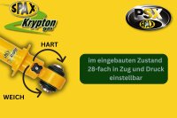 SPAX Stoßdämpfer härteverstellbar PSX für Opel Manta B CC N HINTEN HA