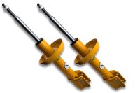 SPAX Stoßdämpfer härteverstellbar PSX für Vauxhall Nova CC GSi VORNE VA