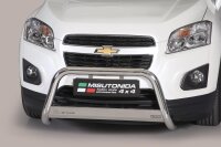 Frontbügel Edelstahl für Chevrolet Trax 2013-2016 63mm mit Gutachten Frontschutzbügel