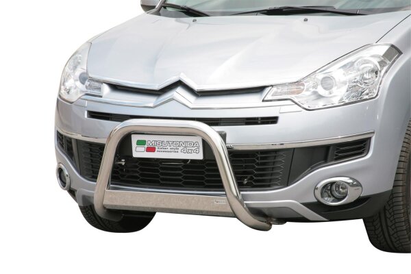 Frontbügel Edelstahl für Citroen C-Crosser 2008 - 63mm mit Gutachten Frontschutzbügel