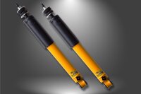 SPAX Stoßdämpfer härteverstellbar PSX für Opel Tigra Twintop CDTi HINTEN HA