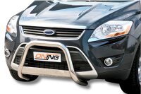 Frontbügel Edelstahl für Ford Kuga 2007 - 2012 Ø63mm EG-mit Gutachten Frontschutzbügel